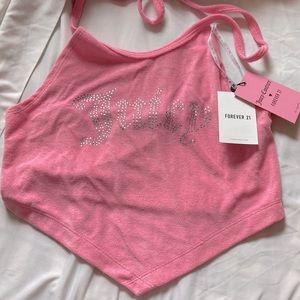 Halter top unworn with tags juicy couture